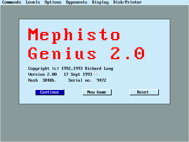 Mephisto Genius 2.0 box art