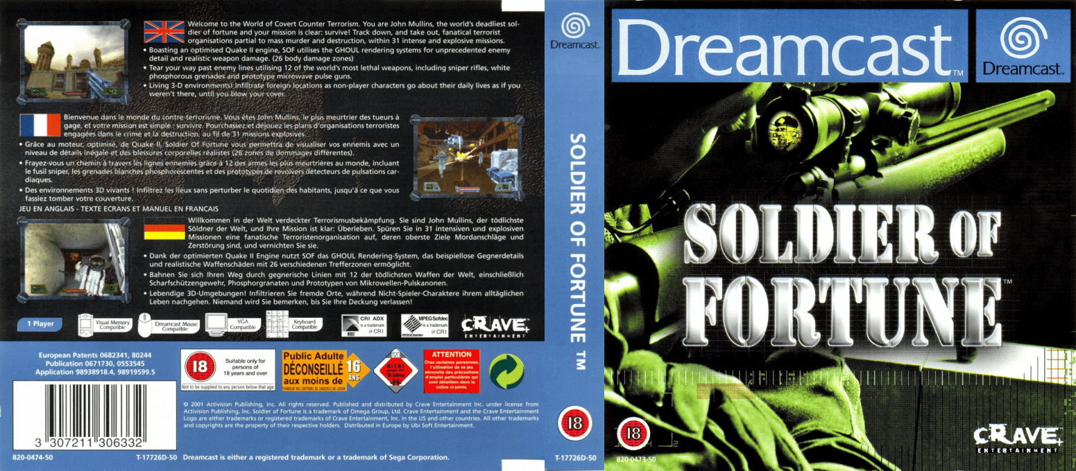 Soldier of Fortune — box-texture (EU)