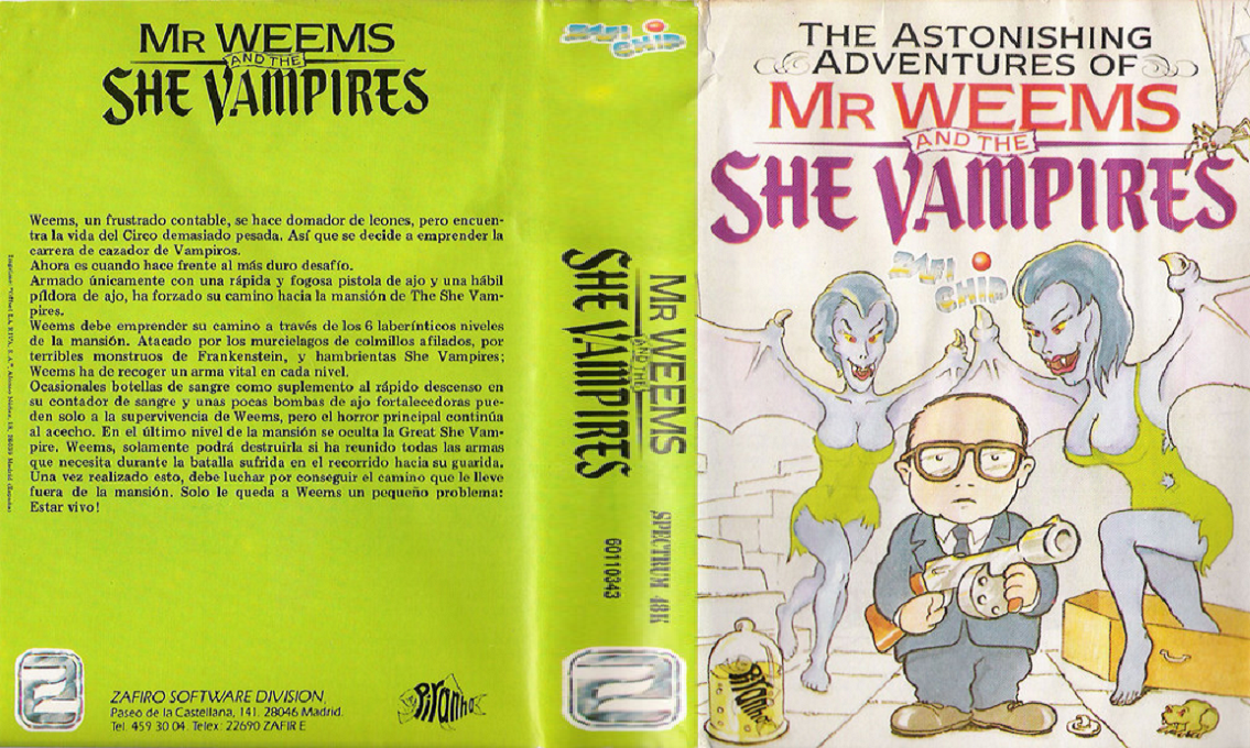 Astonishing Adventures Of Mr. Weems And The She Vampires, The — box-texture (SP)
