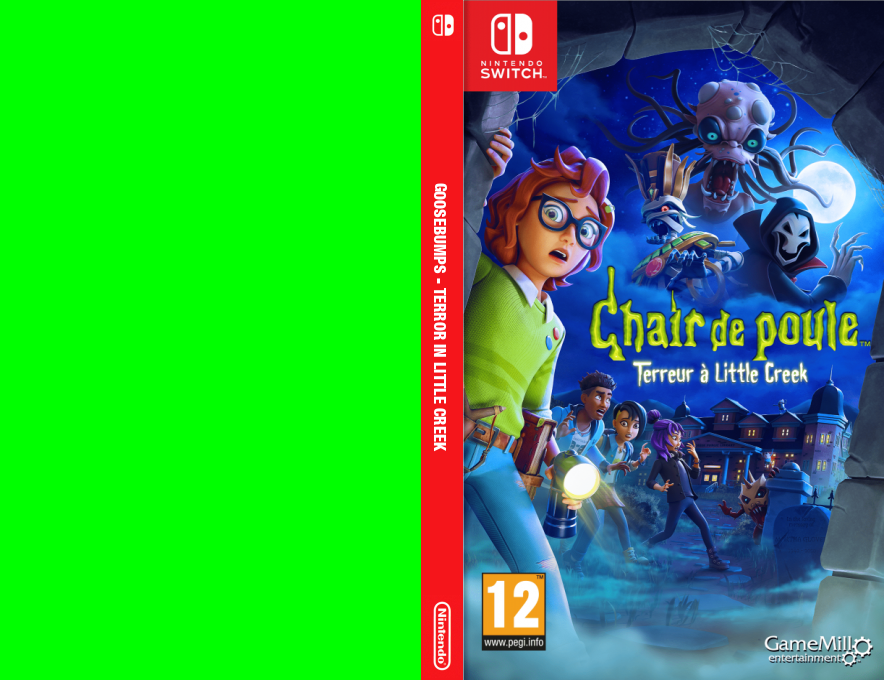 Goosebumps - Terror in Little Creek — box-texture (FR)