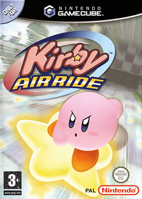 Kirby Air Ride — box-2D (UK)