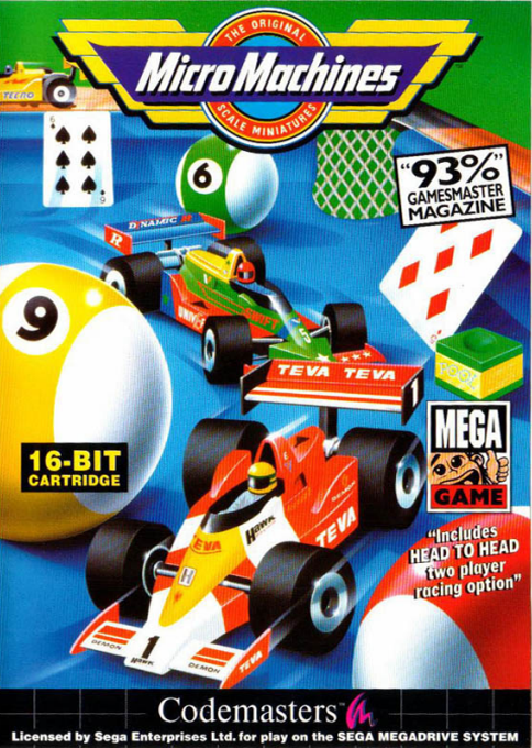 Micro Machines — box-2D (EU)