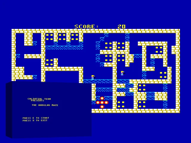 Burglar Maze, The — mixrbv2 (WOR)