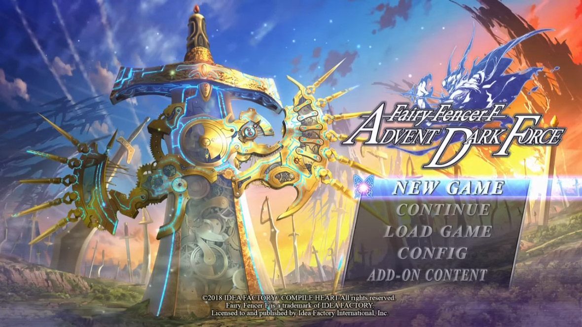 Fairy Fencer F - Advent Dark Force — sstitle (WOR)