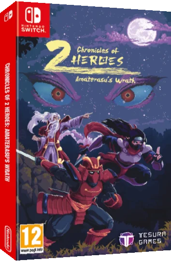Chronicles of 2 Heroes - Amaterasu's Wrath — box-3D (EU)