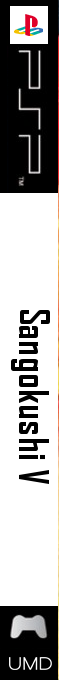 Sangokushi V — box-2D-side (JP)