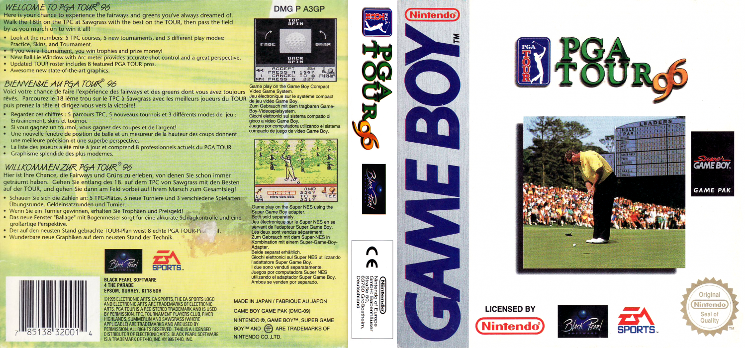 Pga Tour 96 — box-texture (EU)