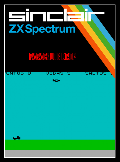 Parachute Drop box art