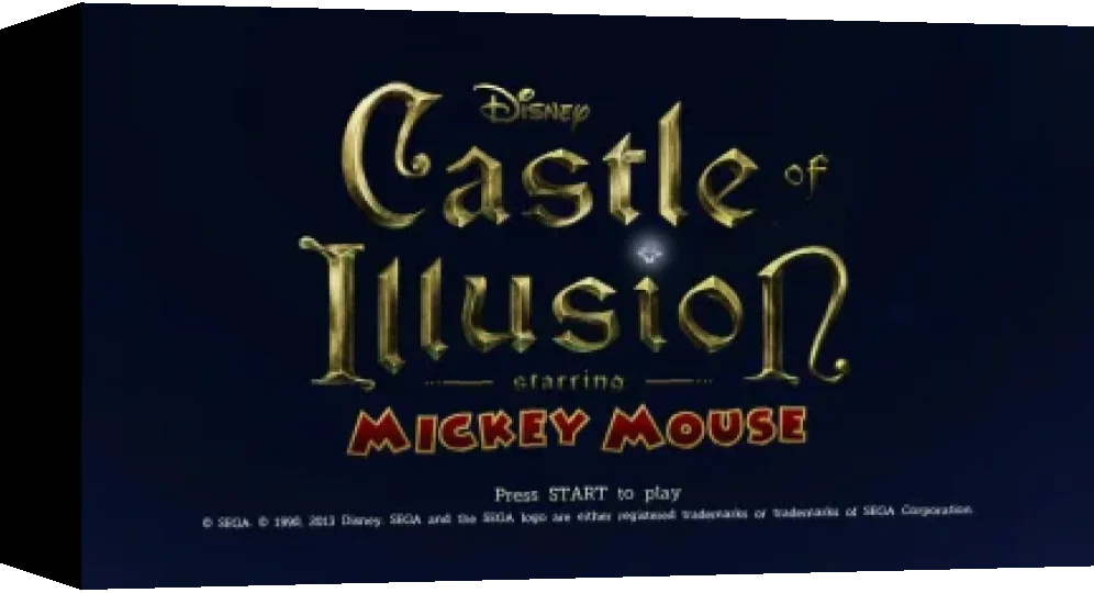 Castle Of Illusion Starring Mickey Mouse — box-3D (WOR)