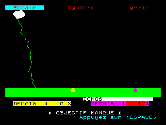 Jeu Météo — ss (WOR)