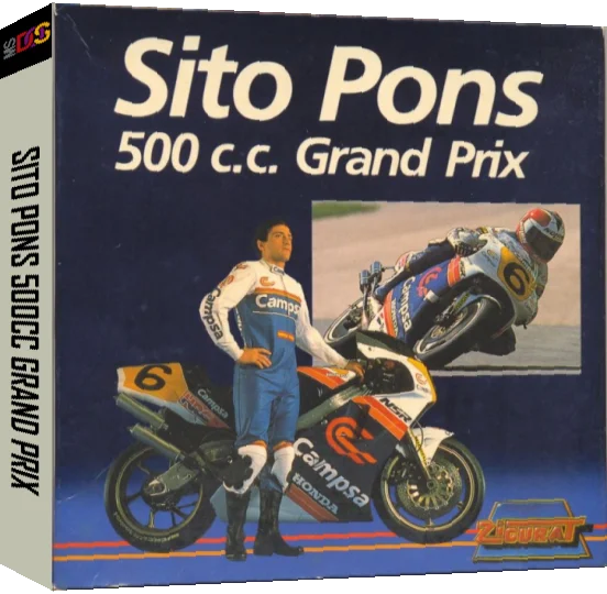 Sito Pons 500cc Grand Prix — box-3D (SP)
