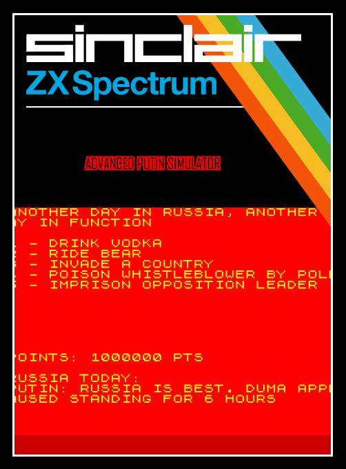 Advanced Putin Simulator box art