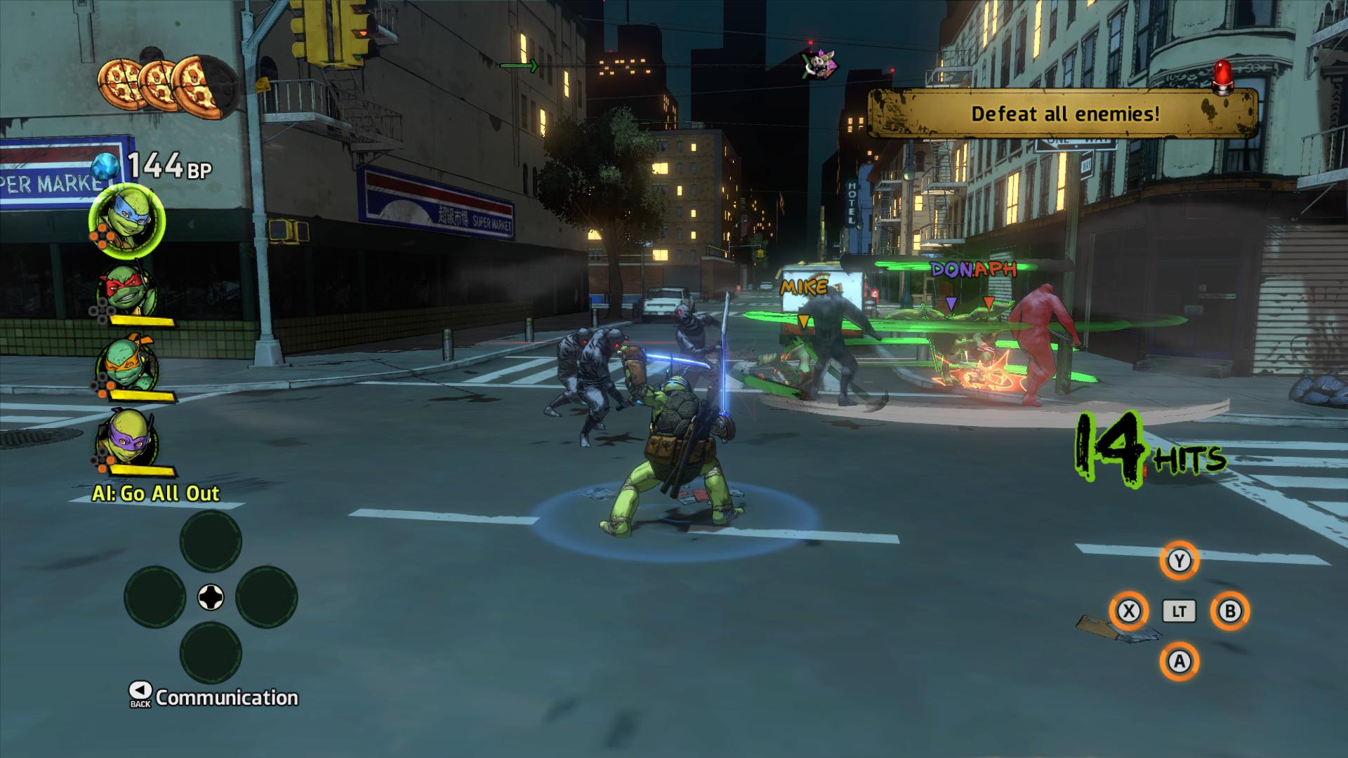 Teenage Mutant Ninja Turtles - Mutants in Manhattan — ss (WOR)