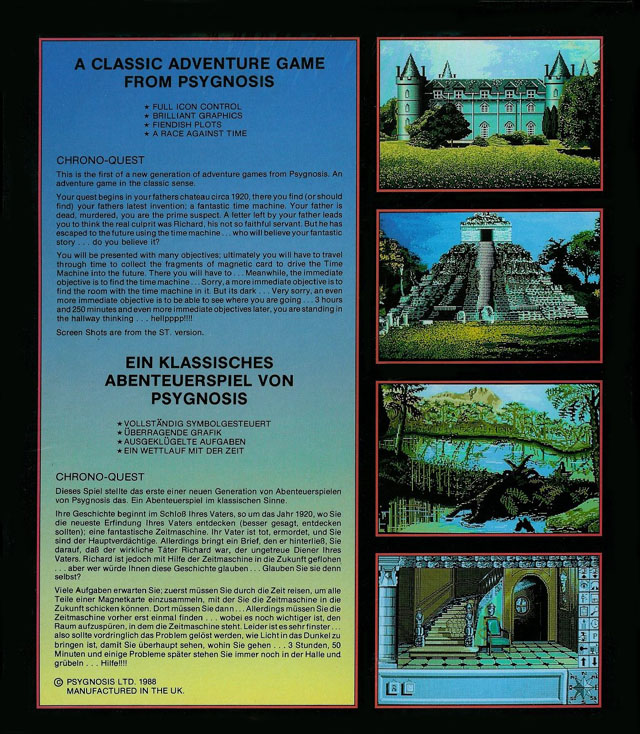 Explora - Time Run — box-2D-back (EU)