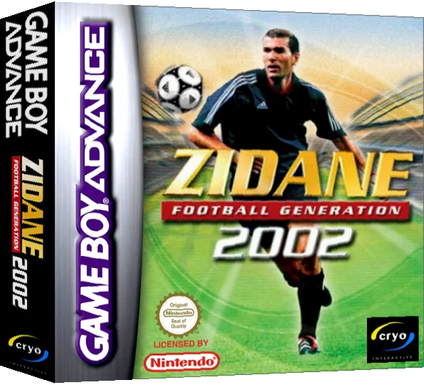 Zidane - Football Generation 2002 — box-3D (EU)
