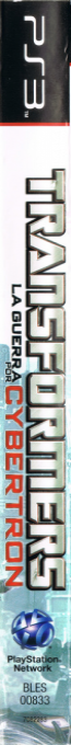 Transformers - War for Cybertron — box-2D-side (SP)