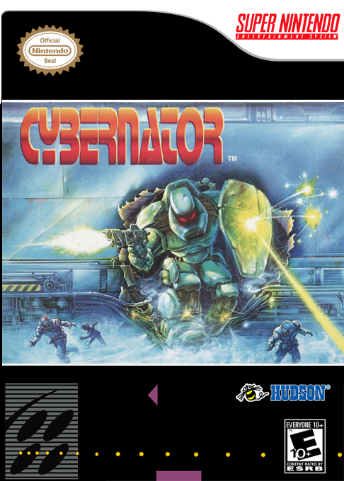 Cybernator box art