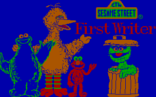 Sesame Street - First Writer — sstitle (US)