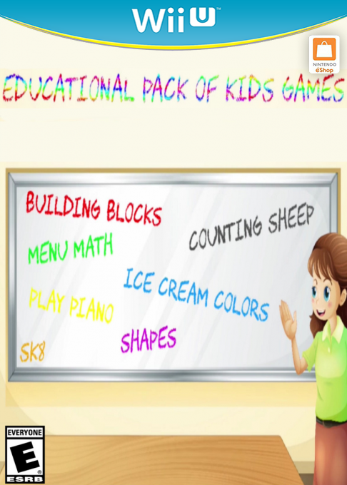 Educational Pack of Kids Games box art