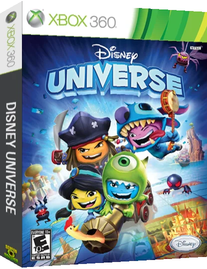 Disney Universe — box-3D (US)