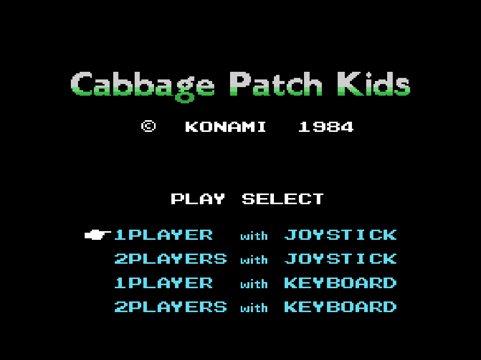 Cabbage Patch Kids — sstitle (WOR)