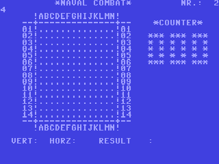 Naval Combat — ss (WOR)