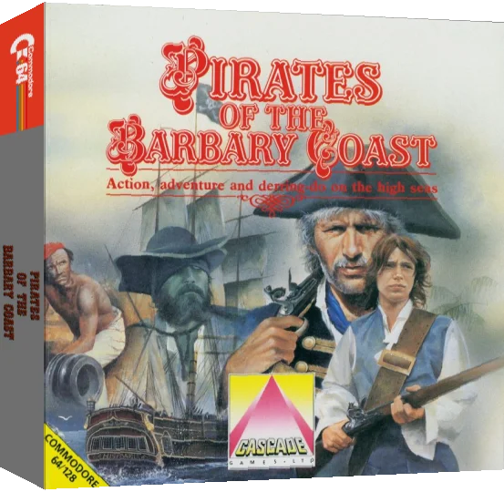 Pirates of the Barbary Coast — box-3D (EU)