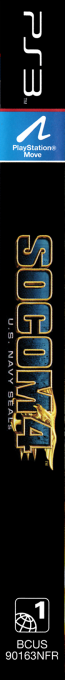 SOCOM 4 - U.S. Navy SEALs — box-2D-side (US)