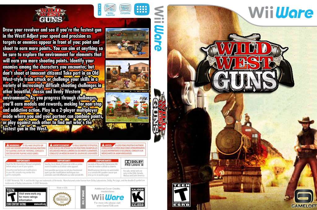 Wild West Guns — box-texture (US)