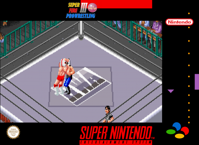 Super Fire Pro Wrestling 3 - Easy Type — box-2D (SS)