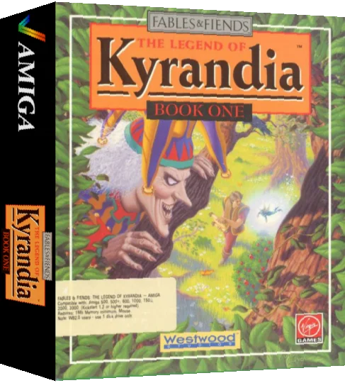 Legend of Kyrandia, The - Book One — box-3D (EU)
