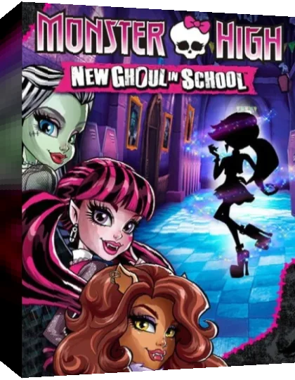 Monster High - New Ghoul in School — box-3D (EU)