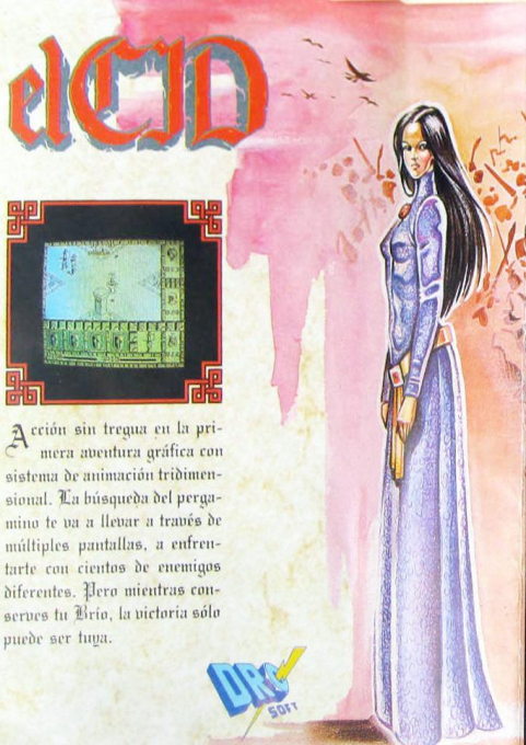 Cid, El — box-2D-back (SP)