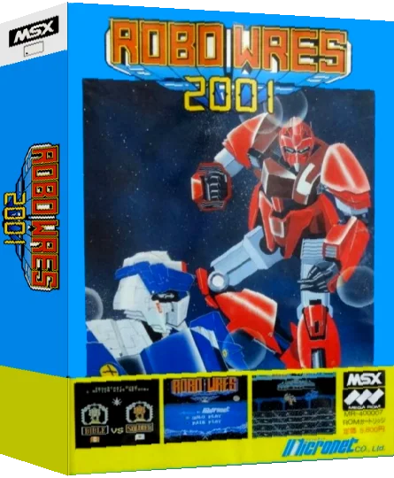 Robo Wres 2001 — box-3D (JP)