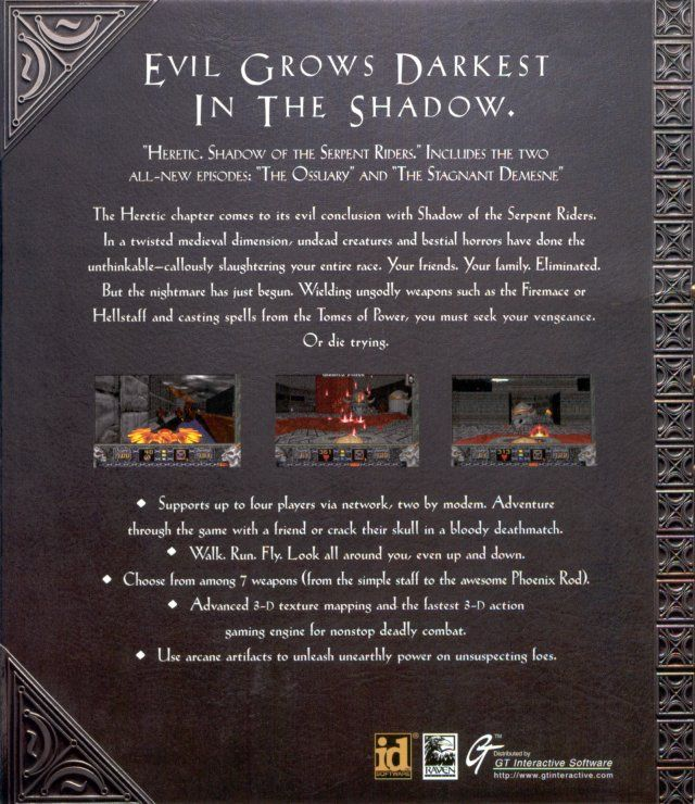 Heretic - Shadow Of The Serpent Riders — box-2D-back (US)