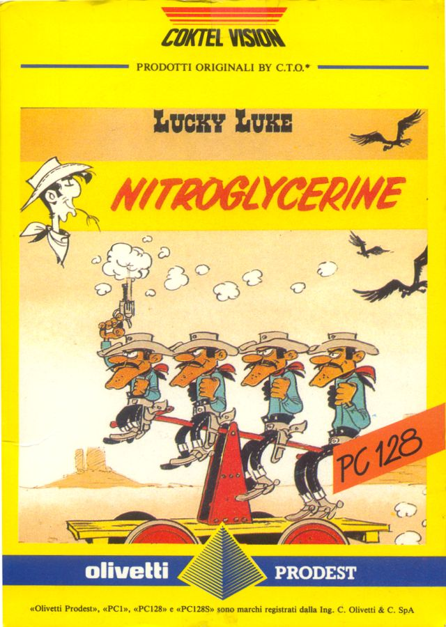 Lucky Luke - Nitroglycérine — box-2D (IT)