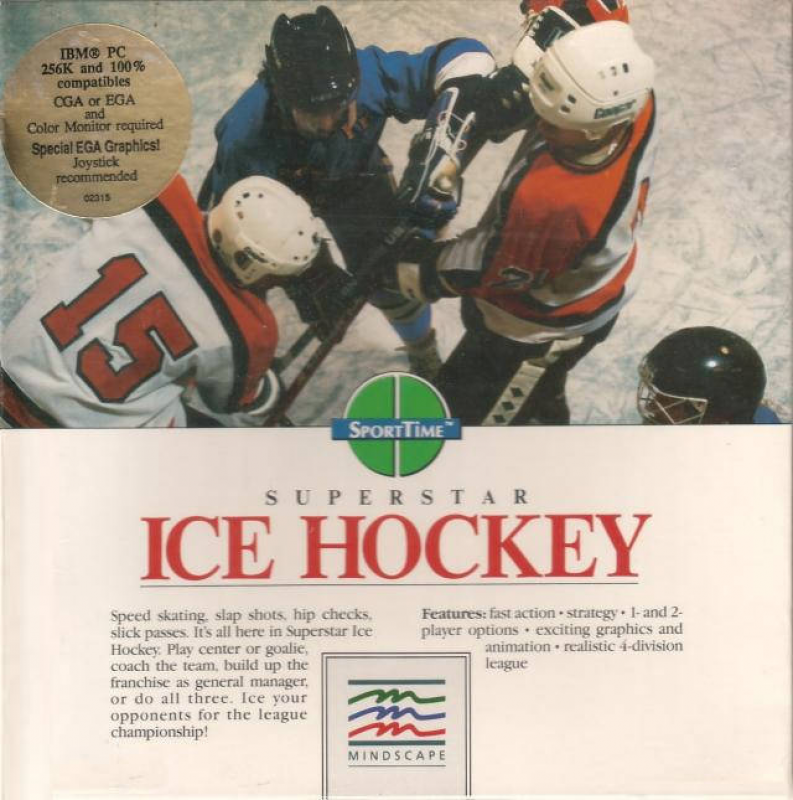 American Ice Hockey box art