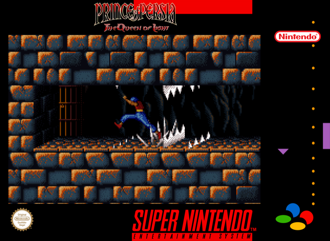 Prince of Persia : The Queen of Light — box-2D (SS)