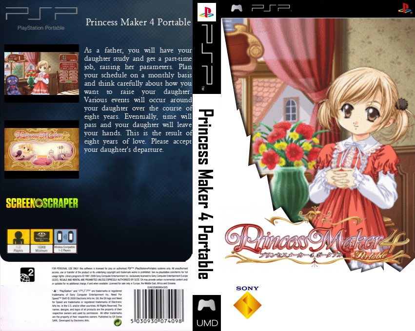 Princess Maker 4 Portable — box-texture (SS)