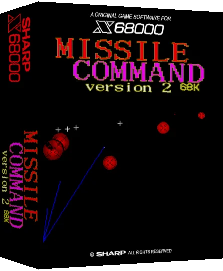 Missile Command 68k — box-3D (SS)