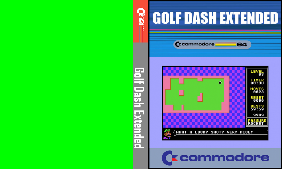 Golf Dash Extended — box-texture (CUS)