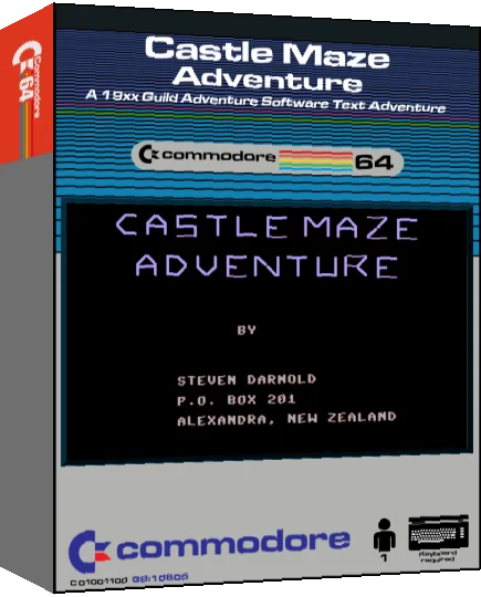 Castle Maze Adventure — box-3D (CUS)