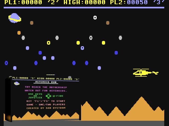 Asteroid Run — mixrbv2 (WOR)