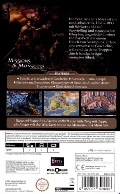 Fell Seal - Arbiter's Mark - Deluxe Edition — box-2D-back (DE)