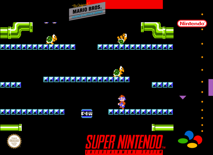 Mario Bros. box art