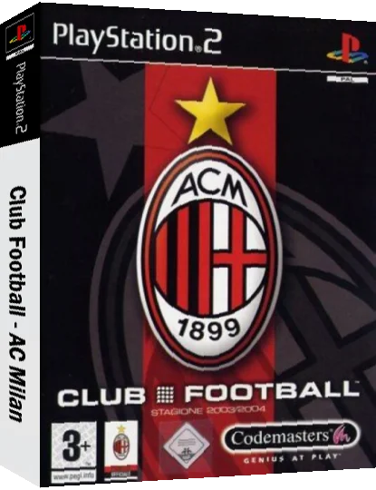 Club Football - AC Milan — box-3D (EU)