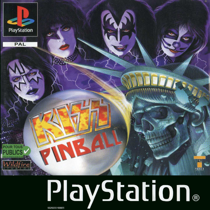 Kiss Pinball — box-2D (FR)