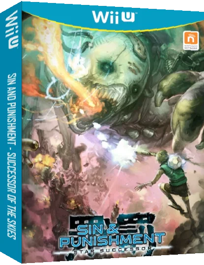 Sin And Punishment - Successor Of The Skies — box-3D (CUS)