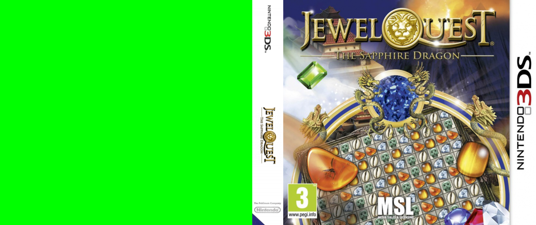 Jewel Quest - The Sapphire Dragon — box-texture (EU)
