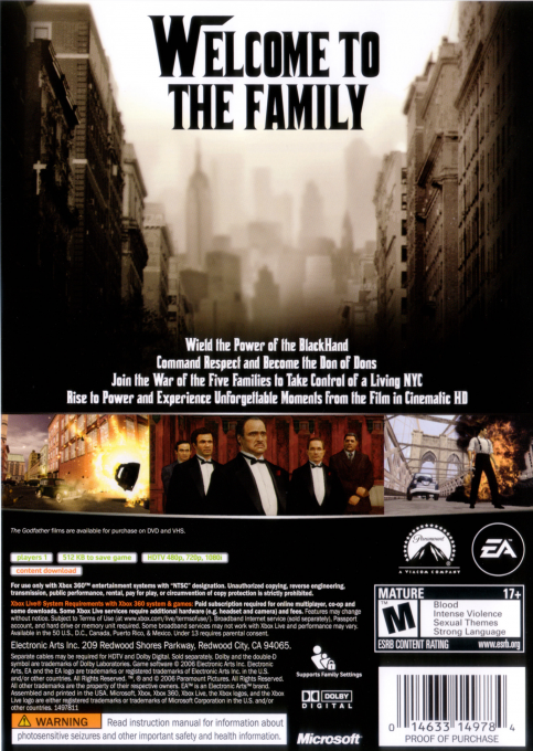 Padrino, El — box-2D-back (US)